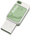 Флеш Диск Netac 128Gb UA31 NT03UA31N-128G-32GN USB3.2 зеленый