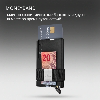 Швейцарская карта Victorinox Smart Card Wallet Sharp (0.7250.36) серый коробка подарочная