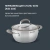 Кастрюля Rondell Balance RDS-755 5л. d=24см (с крышкой) стальной Кастрюля Rondell Balance RDS-755 5л. d=24см (с крышкой) стальной