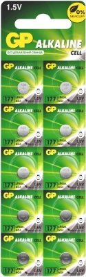 Батарея GP Alkaline 177FRA-2C10 250/5000 LR626 (10шт) блистер