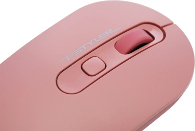 Мышь A4Tech Fstyler FG20 розовый оптическая 2000dpi беспров. USB для ноутбука 4but (FG20 PINK)