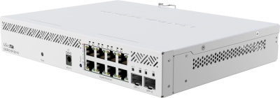 Коммутатор MikroTik CSS610-8P-2S+IN (L2) 8x1Гбит/с 2SFP+ 8PoE 8PPoE 140W управляемый