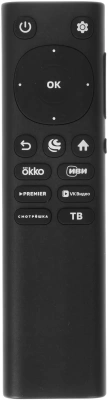 Телевизор LED Sber 43" SDX-43F3000DBA Салют ТВ Frameless черный FULL HD 60Hz DVB-T DVB-T2 DVB-C DVB-S DVB-S2 USB WiFi Smart TV (RUS)