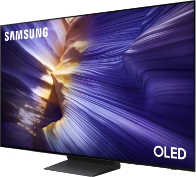 Телевизор OLED Samsung 65" QE65S90FAEXRU Series 9 черный графит 4K Ultra HD 120Hz DVB-T2 DVB-C DVB-S2 USB WiFi Smart TV