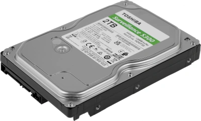 Жесткий диск Toshiba SATA-III 2Tb HDWT720UZSVA Surveillance S300 (5400rpm) 128Mb 3.5"