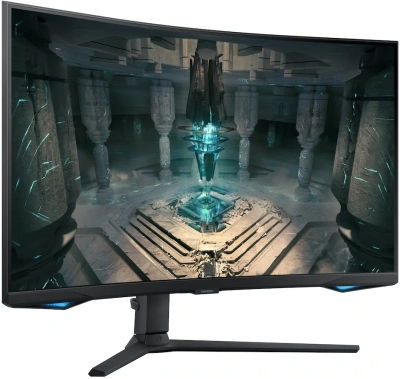 Монитор Samsung 31.5" Odyssey G6 S32BG650EUXEN черный VA LED 16:9 HDMI полуматовая HAS Piv 2500:1 350cd 178гр/178гр 2560x1440 240Hz FreeSync Premium Pro DP 2K USB 7.4кг