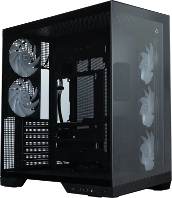 Корпус Zalman D50 черный без БП ATX 6x120mm 4x140mm 2xUSB3.0 audio bott PSU