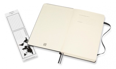 Блокнот Moleskine CLASSIC EXPENDED QP060EXP Large 130х210мм 400стр. линейка твердая обложка черный