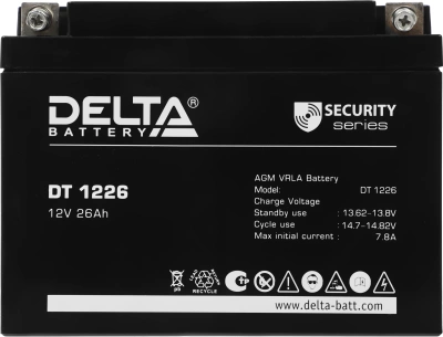 Батарея для ИБП Delta DT 1226 12В 26Ач