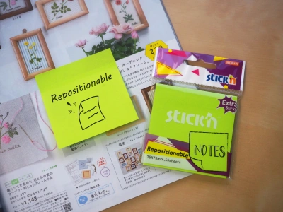 Блок самоклеящийся бумажный Stick`n 27097 76x76мм 45лист. зеленый неон 1цв.в упак. усиленный клей