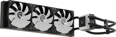Система водяного охлаждения Formula Ice Jet Vision 360 ARGB Soc-AM5/AM4/1200/2066/1700/1851 черный 4-pin 1-27dB Al+Cu LCD 315W 2020gr Ret (ICE JET VISION 360 BK)