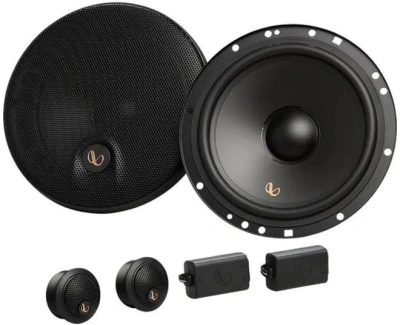 Колонки автомобильные Infinity Alpha 603C 720Вт 90дБ 4Ом 16.5см (6 1/2дюйм) (ком.:4кол.) компонентные двухполосные