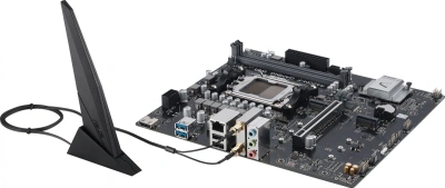 Материнская плата Asus A620M-F GAMING WIFI Socket AM5 AMD A620 2xDDR5 mATX AC`97 8ch(7.1) 2.5Gg RAID+HDMI