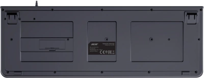 Клавиатура + мышь Acer OCC400 клав:черный мышь:черный USB (ZL.ACCCC.015)