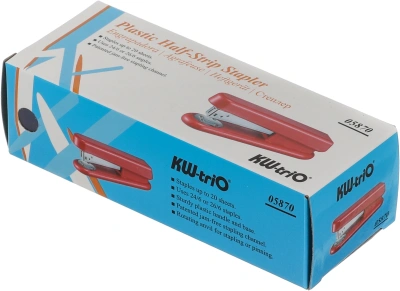 Степлер Kw-Trio 05870 24/6 (20листов) ассорти 50скоб металл/пластик закрытый/открытый