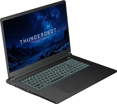Ноутбук Thunderobot Range 17 G2A Pro 2K Ryzen 7 H255 32Gb SSD1Tb NVIDIA GeForce RTX 5060 8Gb 17.3" IPS QHD (2560x1440) Windows 11 Pro black WiFi BT Cam (JT009X00QRU)
