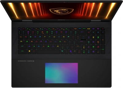 Ноутбук MSI Titan 18 HX AI A2XWJG-206RU Core Ultra 9 285HX 64Gb SSD4Tb NVIDIA GeForce RTX5090 24Gb 18" IPS UHD+ (3840x2400) Windows 11 Home black WiFi BT Cam (9S7-182421-206)