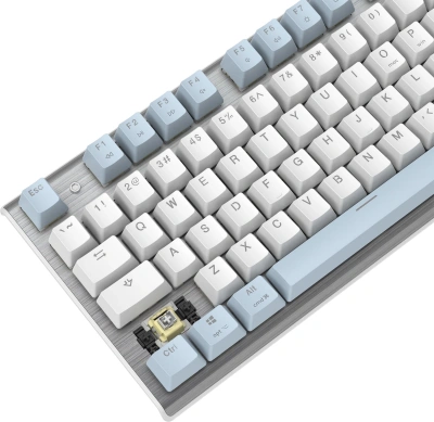 Клавиатура A4Tech FS100 механическая синий USB for gamer LED кабель 1.8м