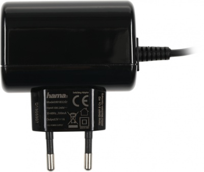 Сетевое зар./устр. Hama H-183267 5W 1A для Apple черный (00183267)