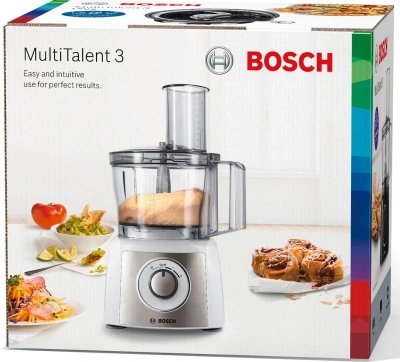 Кухонный комбайн Bosch MCM3501M 800Вт черный/нержавеющая сталь