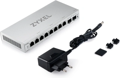 Коммутатор Zyxel GS1200-10V3-EU0101F (L2) 8x1Гбит/с 2SFP управляемый