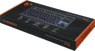 Клавиатура SunWind SW-K900G механическая черный USB Multimedia for gamer LED (1422332) кабель 1.8м