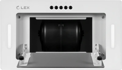 Вытяжка встраиваемая Lex GS Bloc G 600 WH белый управление: кнопочное (1 мотор)