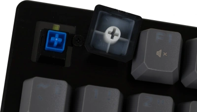 Клавиатура A4Tech B828N черный/серый USB for gamer LED (B828N (GREY+BLACK)) кабель 1.8м