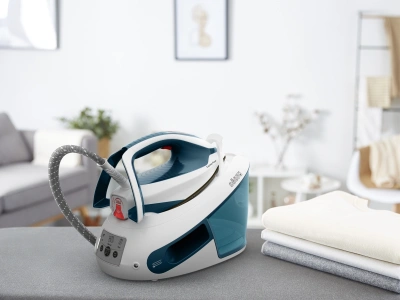 Парогенератор Tefal Express Power SV8111E0 2800Вт синий/белый