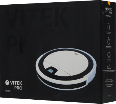 Пылесос-робот Vitek VT-1803 белый