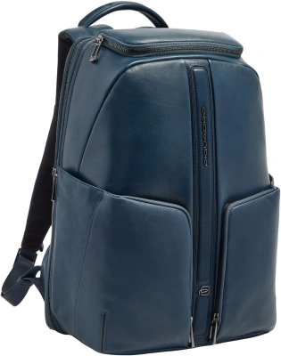 Рюкзак мужской Piquadro Victor CA7182W143/BLU синий натур.кожа