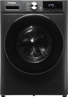 Стиральная машина Hyundai WFD8401 класс: B загр.фронтальная макс.:8кг (с сушкой) темно-серый инвертор