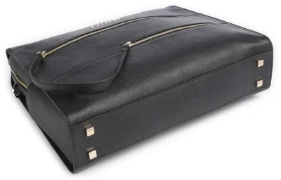 Деловая сумка Piquadro Patricia CA6774W140/N с отделением для ноутбука 14" черная натур.кожа