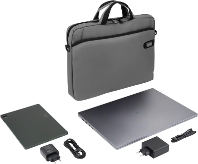 Сумка для ноутбука 15.6" Digma R-211 серый полиэстер (R211GY)