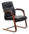 Кресло Бюрократ T-9927WALNUT-AV черный кожа полозья дерево коричневый Кресло Бюрократ T-9927WALNUT-AV черный кожа полозья дерево коричневый