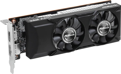 Видеокарта Asrock PCI-E 4.0 A310 LP 4G INTEL ARC A310 4Gb 64bit GDDR6 2000/15500 HDMIx1 DPx1 HDCP Ret low profile