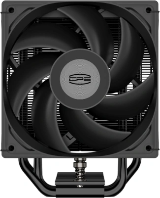 Устройство охлаждения(кулер) PcCooler RT500 Digital Soc-AM5/AM4/1200/1700/1851 черный 4-pin 34.9dB Al+Cu LCD 240W Ret (RT500-BKNWYL-GL)