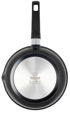 Сковорода Rondell Escurion RDA-867 круглая 24см покрытие: Xylan Plus ручка съемная (без крышки) черный