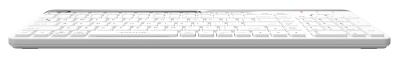 Клавиатура A4Tech FBK25 белый/серый USB беспроводная BT/Radio slim Multimedia (FBK25 WHITE)