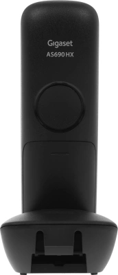Трубка доп. Dect Gigaset AS690HX черный для AS690