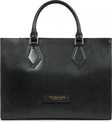 Сумка женская The Bridge Ida 04101501/30 черная натур.кожа