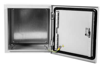 Шкаф электротехнический Elbox EMW-300.300.150-1-IP66 потол.пан. пан.основ. монтаж.пан. одноствор. настенный 300мм 300мм 150мм 135мм IP66 IK10 50кг белый металл уличный всепогодный