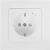 Умная розетка Aqara Wall Outlet H2 EU белый (WP-P01D)