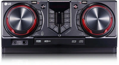 Минисистема LG XBoom CJ45 черный 720Вт FM USB BT