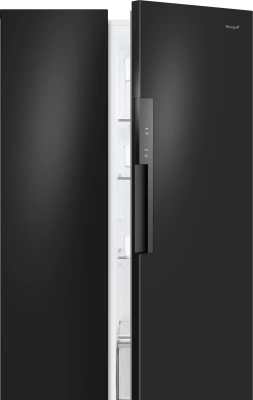 Холодильник Weissgauff WSBS 550 Built-in NoFrost Inverter 2-хкамерн. черный инвертер