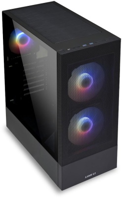 Корпус Lian-Li Lancool 205 Mesh черный без БП ATX 2x120mm 2x140mm 2xUSB3.0 audio bott PSU