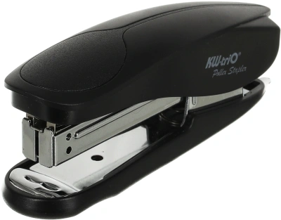 Степлер Kw-Trio 05566 Half-strip Pollex 24/6 26/6 (20листов) встроенный антистеплер ассорти 105скоб