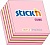 Блок самоклеящийся бумажный Stick`n 21341 76x76мм 400лист. 70г/м2 неон+пастель 3цв.в упак.