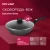 Сковорода ВОК (WOK) Rondell Escurion Grey RDA-1123 круглая 28см покрытие: TriTitan ручка несъемная (с крышкой) серый