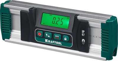 Уклономер Kraftool 34686 электронный магнит. зеленый